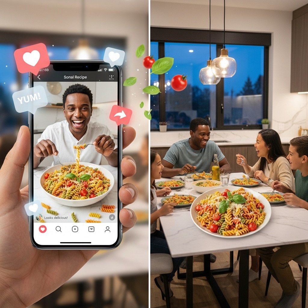 From Social Media to Dinner Table: Turn Viral Recipes into Family Meals